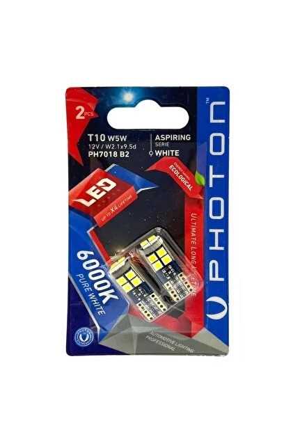 PHOTON T10 W5W 12V 12 LED BEYAZ BLASTER 2 Li ASPIRING 1