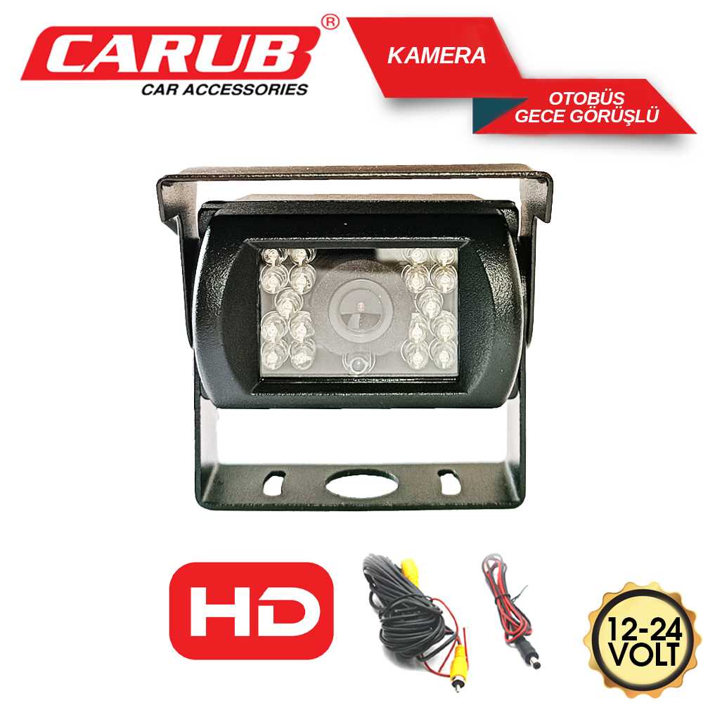 KAMERA GECE GÖRÜSLÜ BÜYÜK OTOBÜS 12/24 VOLT 1