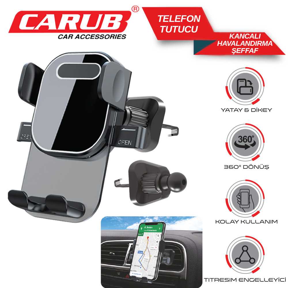 TELEFON TUTUCU HAVALANDIRMA KANCALI SEFFAF 1