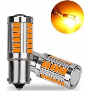 93 LED AMPUL 12V MERCEKLi 33 LED TURUNCU 1