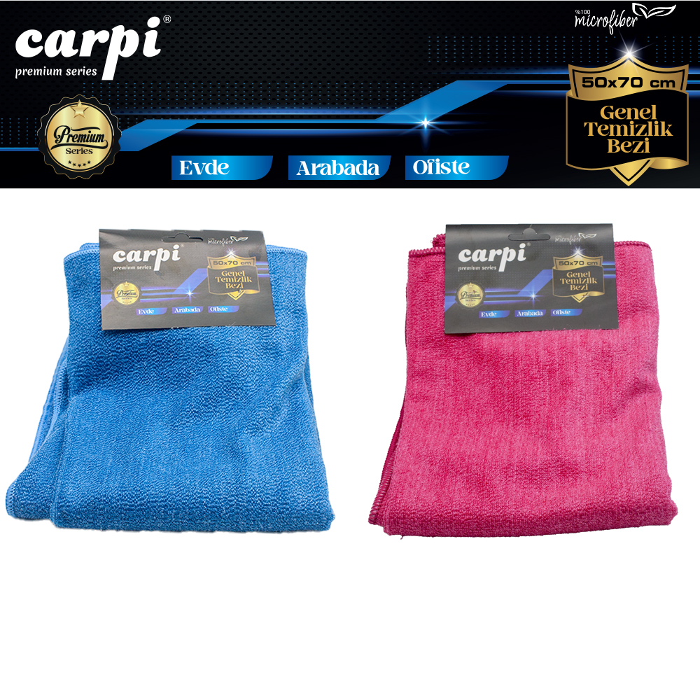 MiCROFiBER TEMiZLiK BEZi KADiFE 50CMx70CM 1
