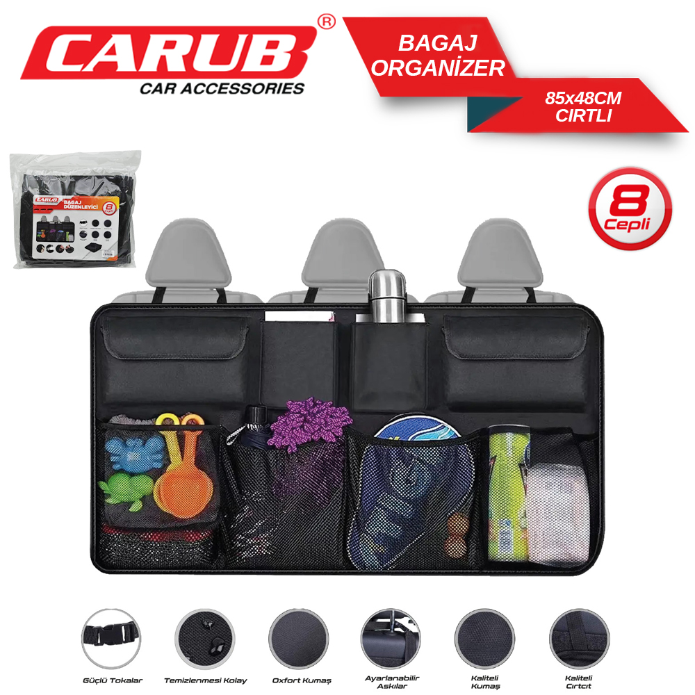 BAGAJ ORGANiZER 8 CEPLi 85x48 cm CIRTLI 1