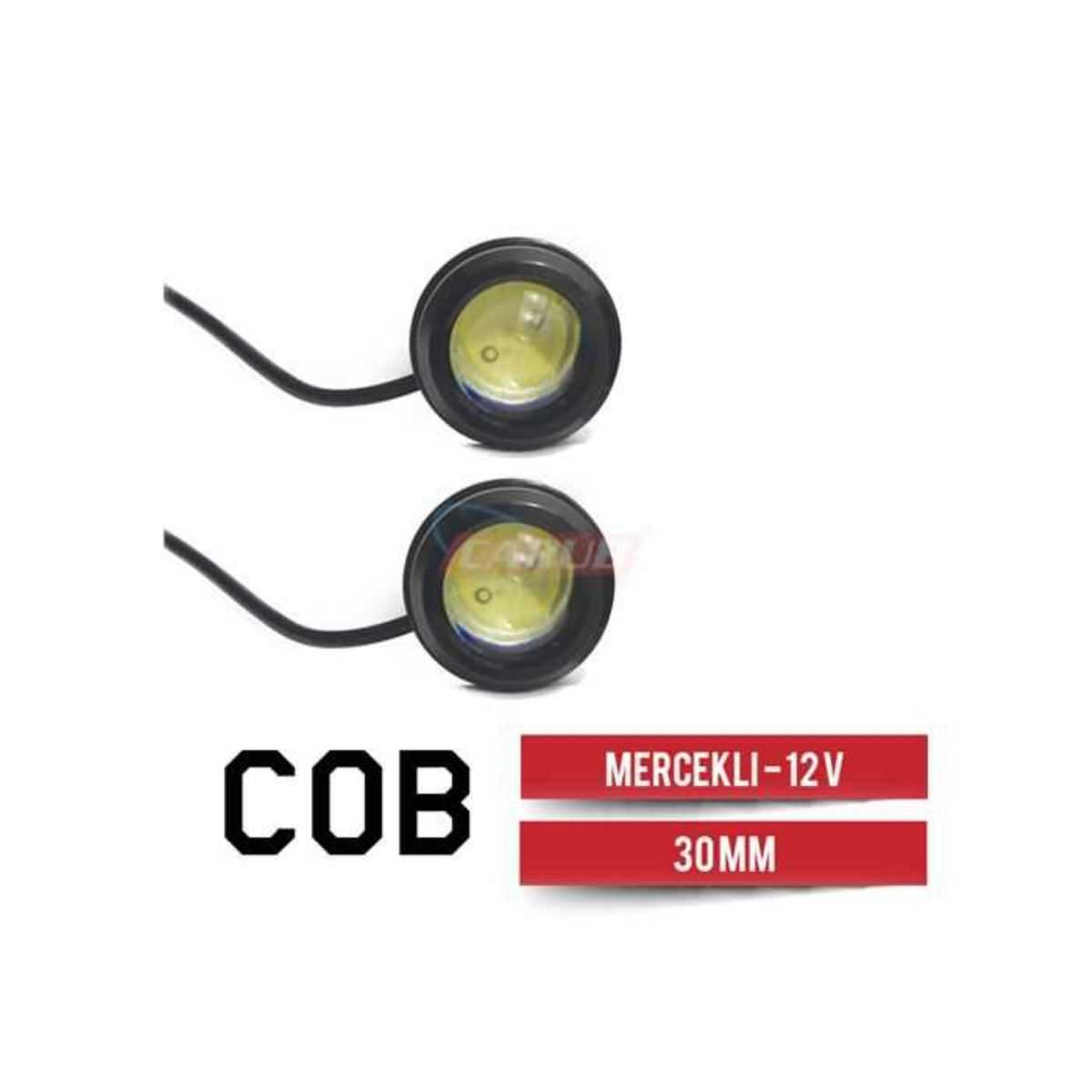 MERCEKLi MiNi SiS LAMBASI COB LED 12V 3 CM 1