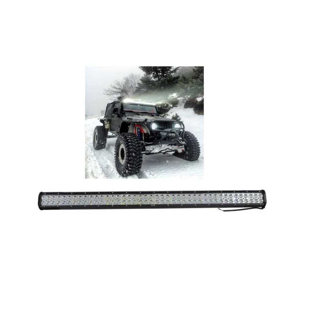 OFF-ROAD 84 LEDLi BAR ÇiFT SIRA BEYAZ 99x7 cm 252 W 30 VOLT 1