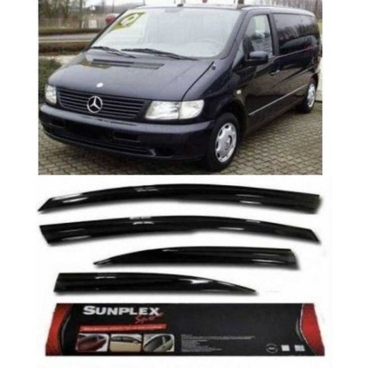 CAM RÜZGARLIGI MERCEDES VITO 1996 2003 ÖN 2 Li SP S 49 1