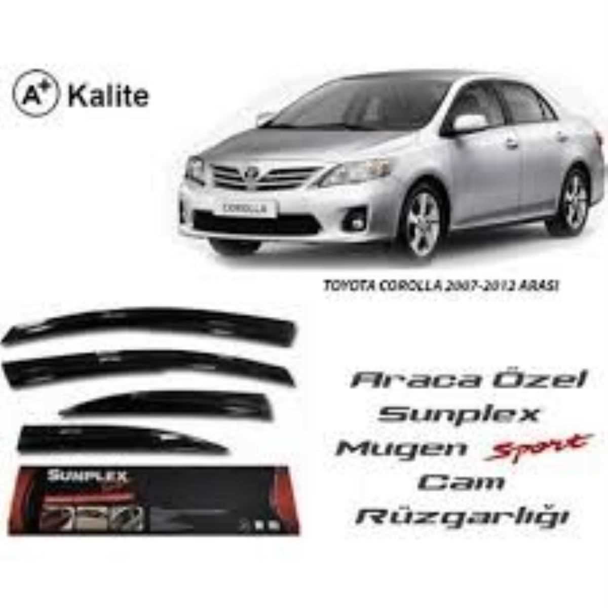 CAM RÜZGARLIGI TOYOTA COROLLA 2007 2012 SP S 02 1