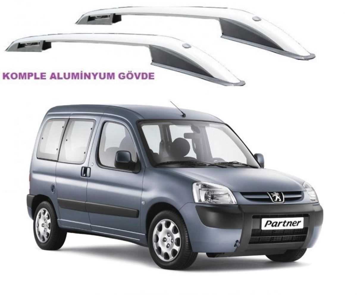 PEUGEOT PARTNER/BERLINGO 1998-2008  ÜST ÇITA  ALUMiNYUM 1