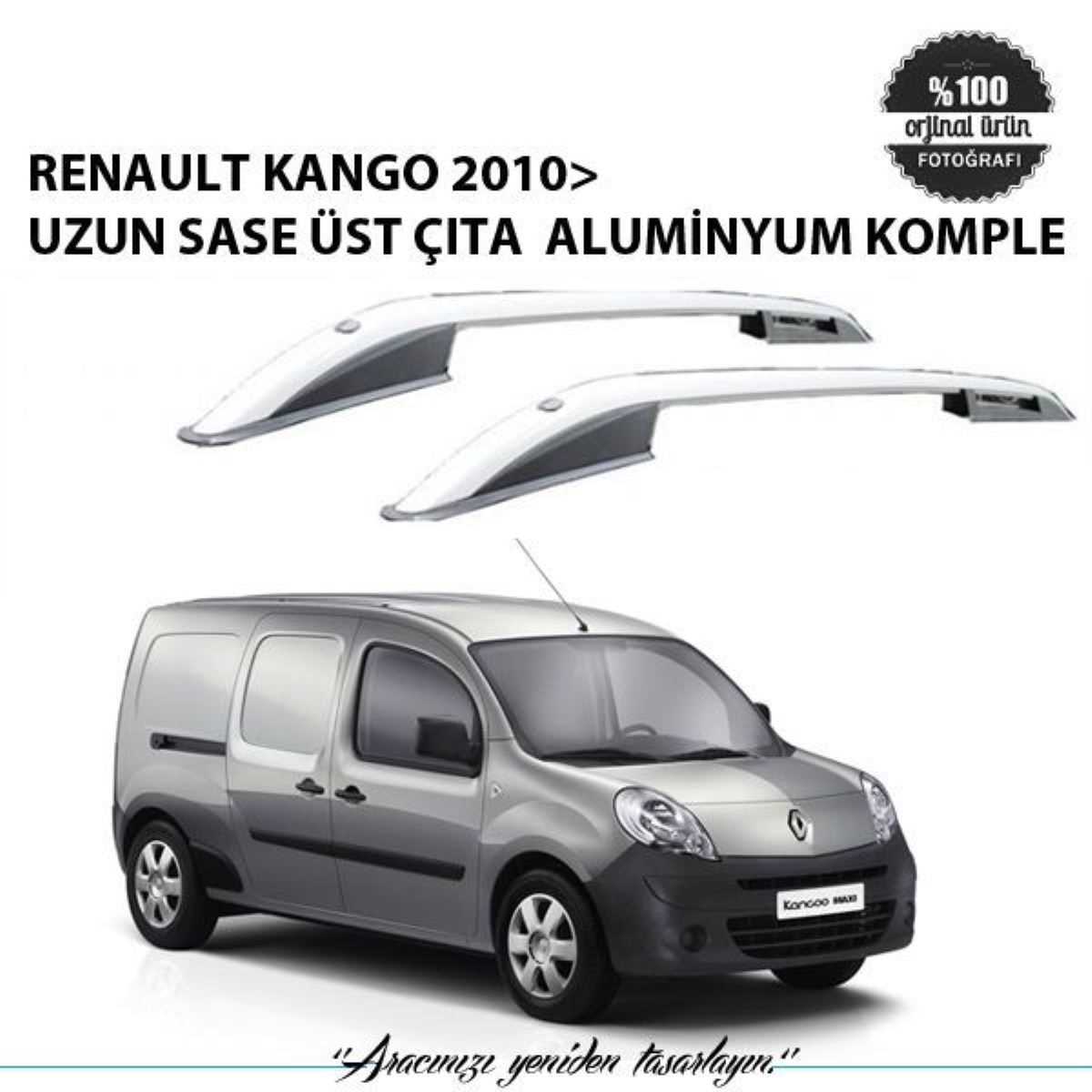 RENAULT KANGO 2010  UZUN SASE ÜST ÇITA  ALUMiNYUM KOMPLE 1