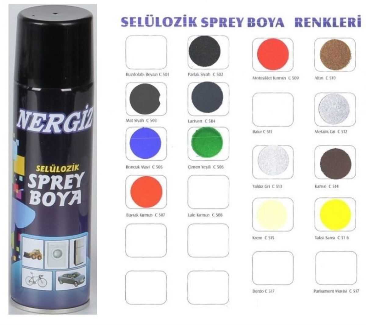 SPREY BOYA BONCUK MAVI 200 ML 1