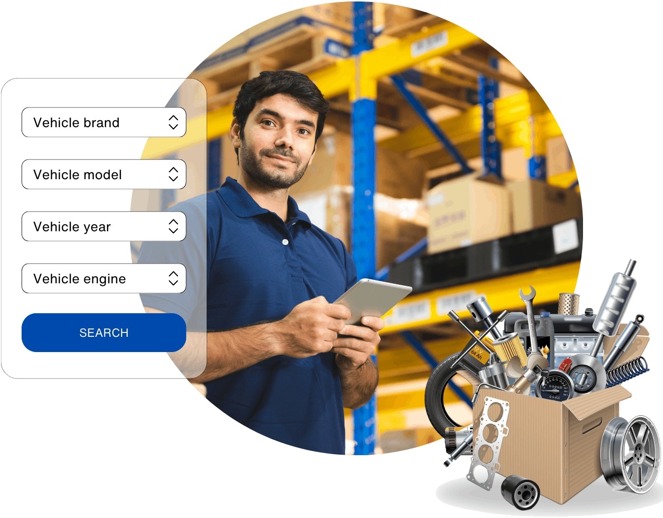 <b>Detailed product filtering</b> feature
