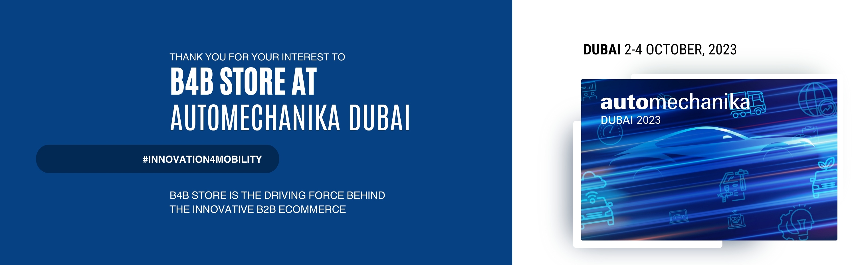 B4B Store is there <b>wherever you are on the globe</b> 1