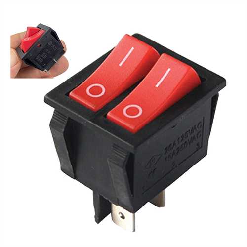 İKİLİ ISIKSIZ ANAHTAR (16 AMPER)