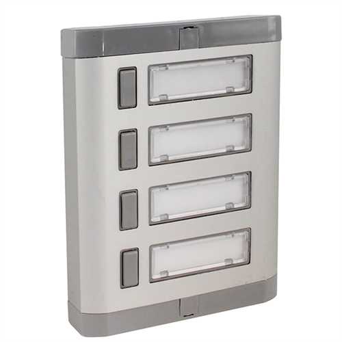 4 LÜ ALÜMİNYUM ZİL BUTONU