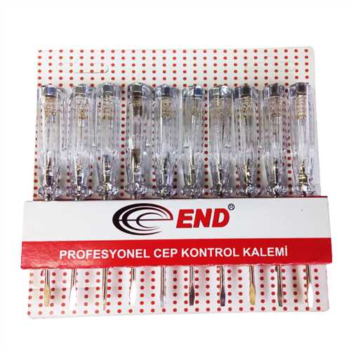 ÇELİK UÇLU CEP KONTROL KALEMİ (DÜZ)