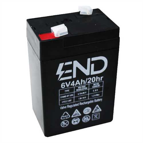 IŞILDAK AKÜSÜ 6V 4 AH