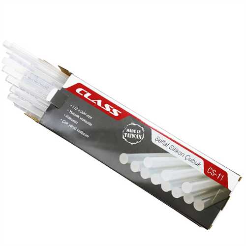 ŞEFFAF SİLİKON ÇUBUK