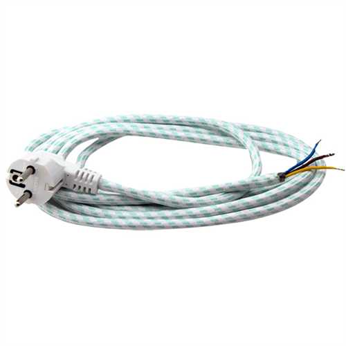 ÜTÜ KORDONU 3*0,75 MM. 2,5MT KAUÇUK