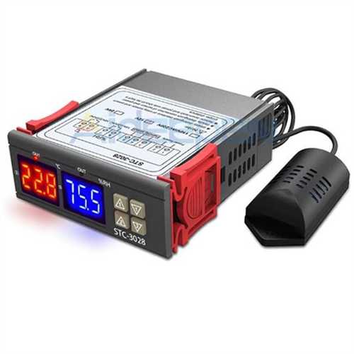 DİJİTAL KULUÇKA TERMOSTATI - 40+ 120 (NEM ÖLÇERLİ)
