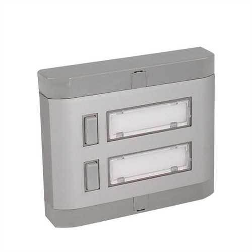 2 Lİ ALÜMİNYUM ZİL BUTONU