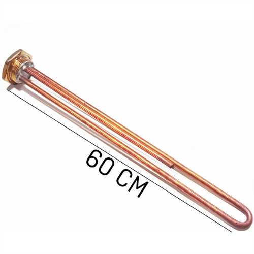 1-1/4 GÜNEŞ ENERJİ REZ. İTALYAN 220V 8,5 Ø BAKIR 3000W 60 CM