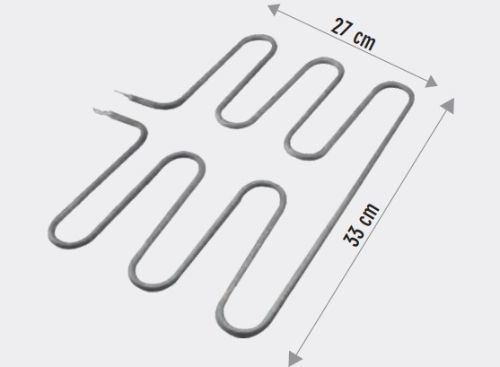 BARBEKÜ REZİSTANSI FLANŞSIZ 220V 1500W