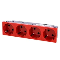 45x45 mm 4'LÜ UPS PRİZ (45°) 1