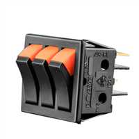 ÜÇLÜ ÇİFT RENKLİ IŞIKSIZ ANAHTAR 2