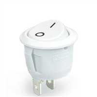 YUVARLAK IŞIKSIZ ANAHTAR (BEYAZ) 1