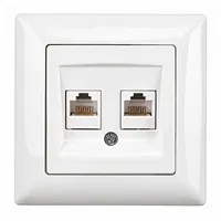 İKİLİ DATA PRİZİ (CAT 5 + CAT 5) 1