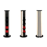 6 MODÜL SİLİNDİR PRİZ KUTUSU (INOX) 1