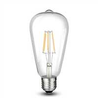 8W EDİSON  LED AMPUL (ST-64)(BEYAZ) 1