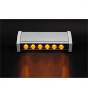 6W GOLD WALL WASHER( 20 CM)(AMBER) 1