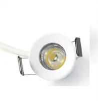 1,5W  YILDIZ SPOT POWER LEDLİ SATİN KASA (BEYAZ) 1
