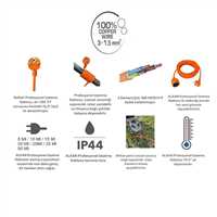 20MT 1.5MM*3 SEY.UZATMA KABLOSU (TURUNCU) 8