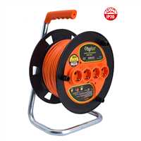 3*1,5 TTR KABLO 20MT TERMAL SİGORTALI TURUNCU KABLO (PLASTİK MAKARA) 1