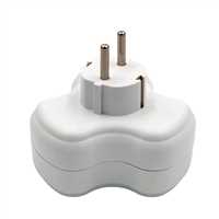 3’LÜ TOPRAKLI FİŞ/PRİZ (BEYAZ) (ÇOCUK KORUMALI) 7