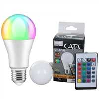 9W RGB AMPUL (UZAKTAN KUMANDALI)(BEYAZ) 1