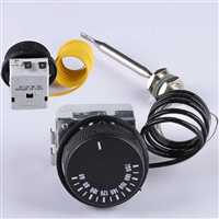 GAZLI TERMOSTAT TECASA (2 ÇIKIŞLI) 60-190 1