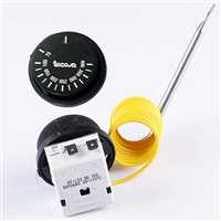 GAZLI TERMOSTAT TECASA (2 ÇIKIŞLI)50-400 1