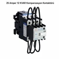 KOMPANZASYON KONTAKTÖRÜ 25 AMP.12 KVAR 1