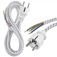 ÜTÜ KORDONU 3*0,75 MM. 1,8MT PVC 1