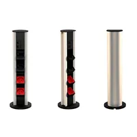 10 MODÜL SİLİNDİR PRİZ KUTUSU (INOX) 1