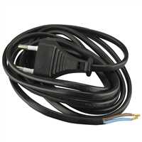 2*0,75mm SAÇ KURUTMA KABLOSU 2 METRE Siyah - 6