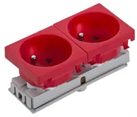 45x45 mm 2'Lİ UPS PRİZ (45°) 1