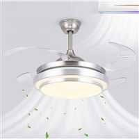 GİZLİ KANAT AVİZELİ TAVAN VANTİLATÖRÜ  (Ledli) (Kumandalı) 3