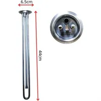 220V  1950W L:50cm YUVARLAK FLŞ.REZ. SOKET SULU ÖB 2