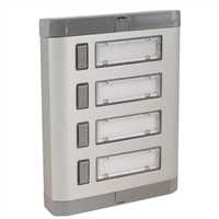 4 LÜ ALÜMİNYUM ZİL BUTONU 2