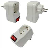 TEKLİ AKIM KORUMA FİŞ PRİZ (ANAHTARLI) 1