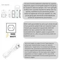 6LI 1,5 MT AKIM KORUMALI GRUP PRİZ (ANAHTARLI) 2