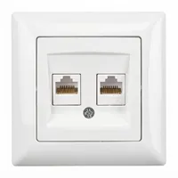 İKİLİ DATA PRİZİ (CAT 6 + CAT 6) 1